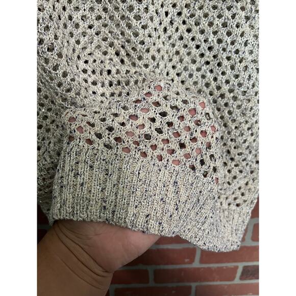 INC International Concepts Crochet Sequin Sweater - XL - Picture 4 of 5